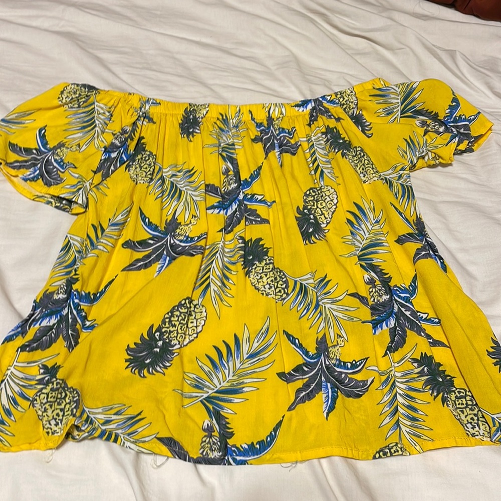 Off the shoulder top